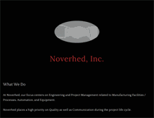 Tablet Screenshot of noverhed.com
